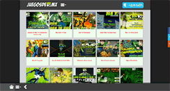 Desktop Screenshot of juegosdeben10.mx